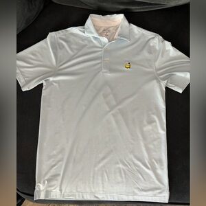 Men's Masters Light Blue Polo Shirt